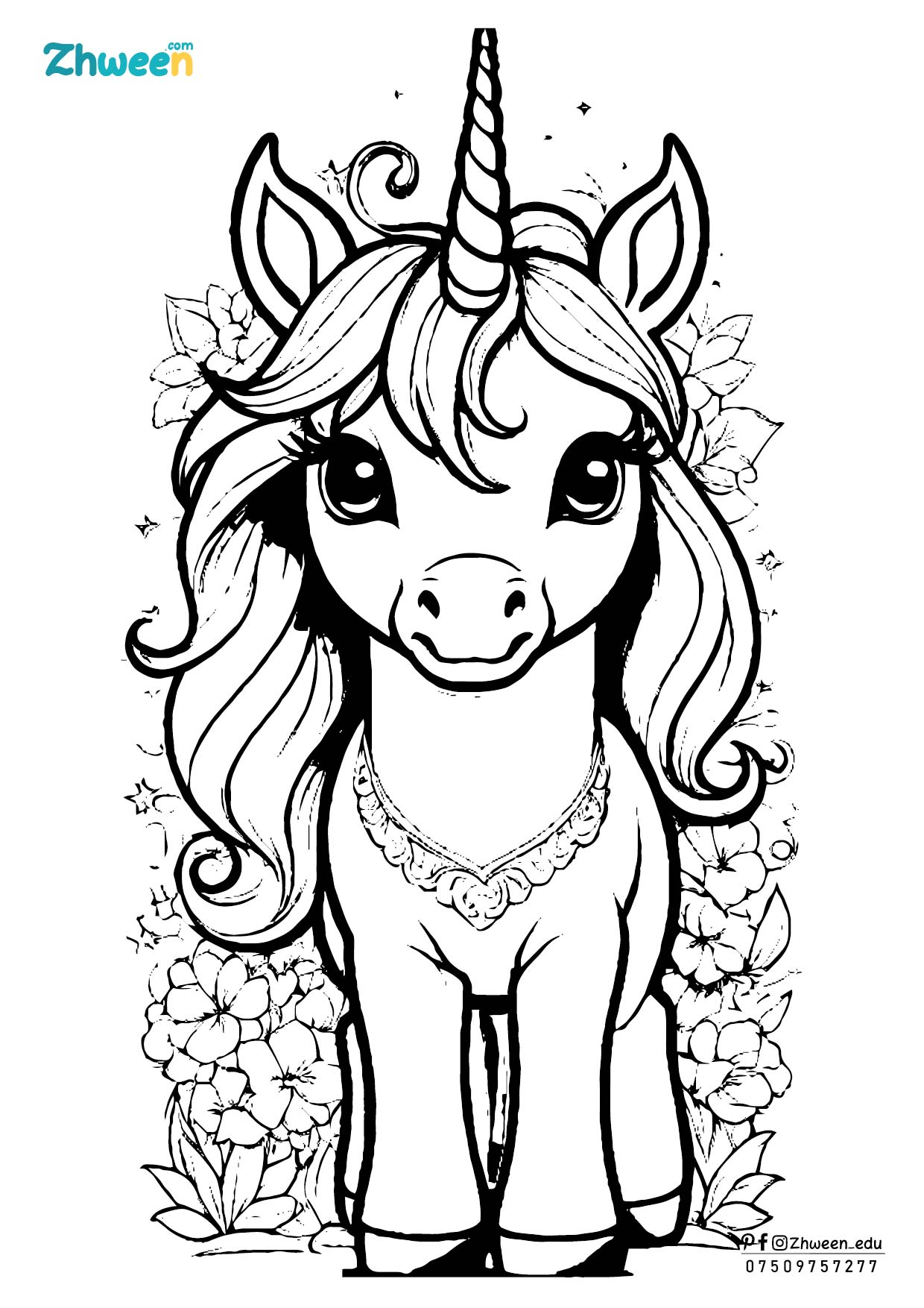 ڕەنگکردنی ئەسپی شاخدار و شازادە