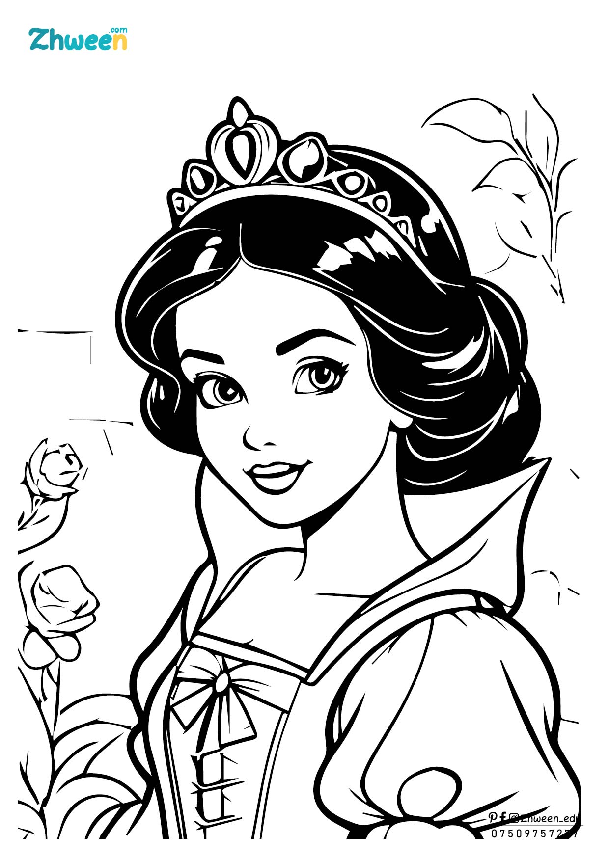 ڕەنگکردنی ئەسپی شاخدار و شازادە