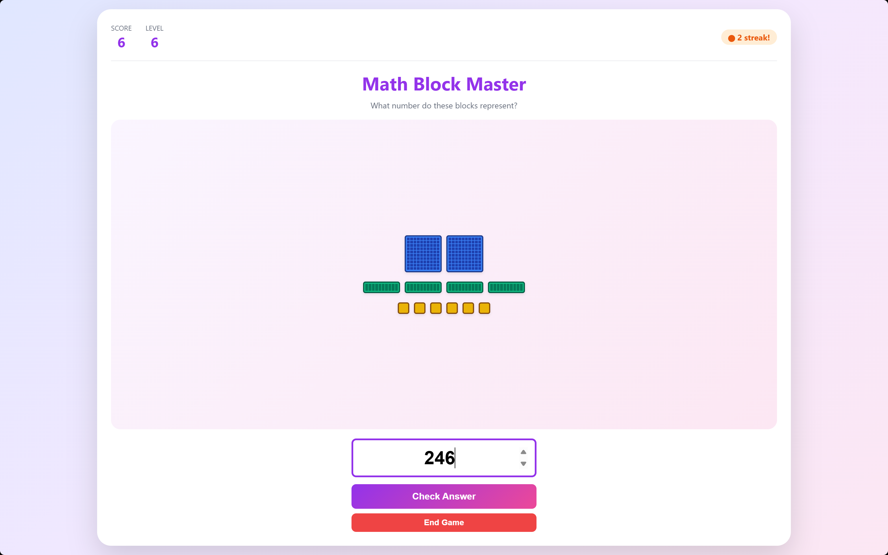 Math block Master