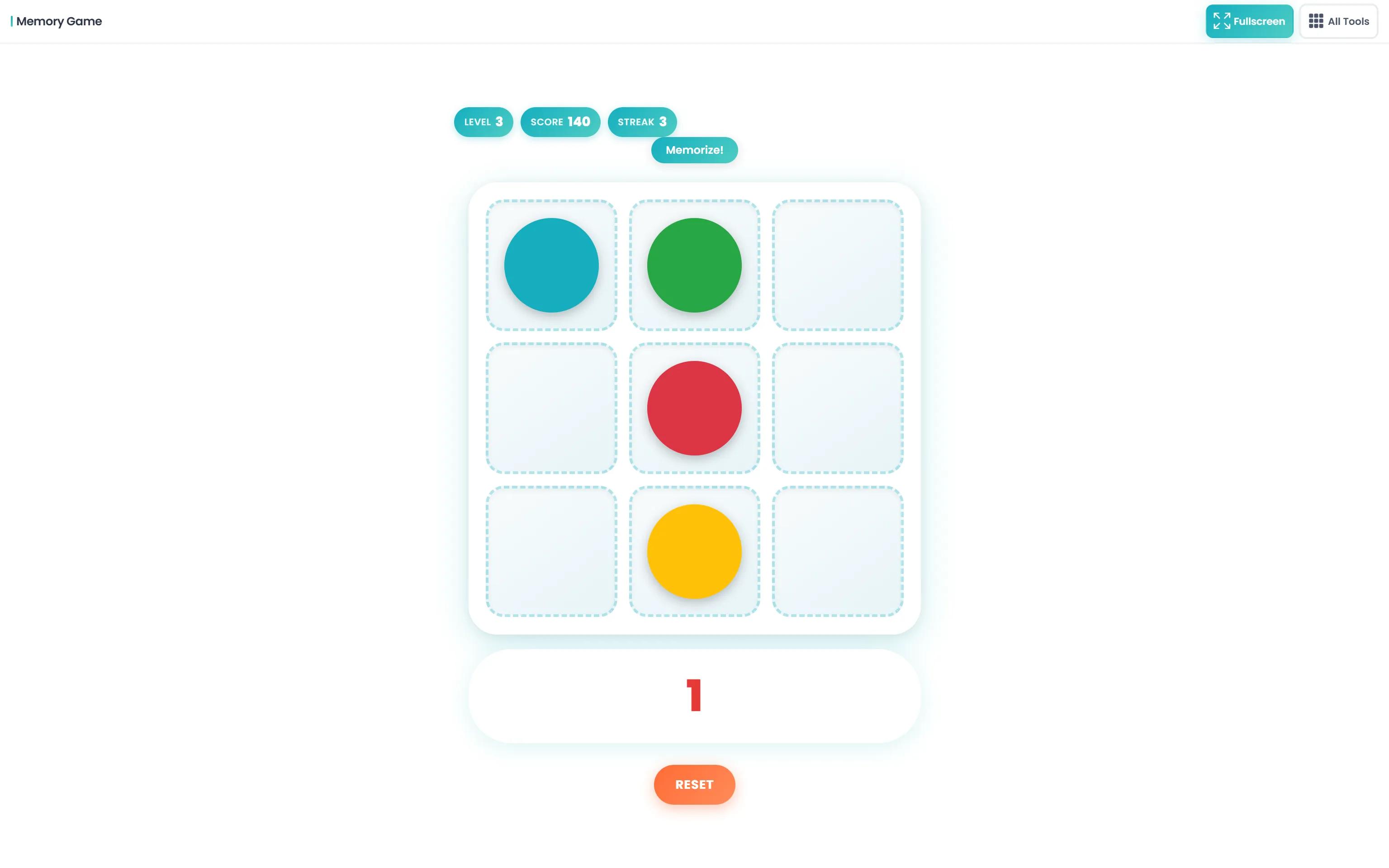 Memory Game