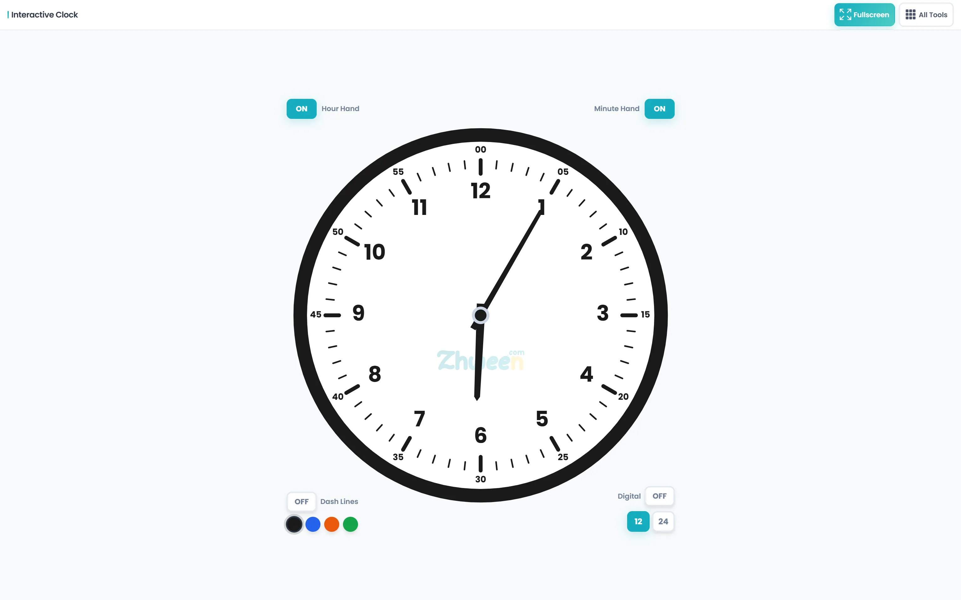 Interactive Clock