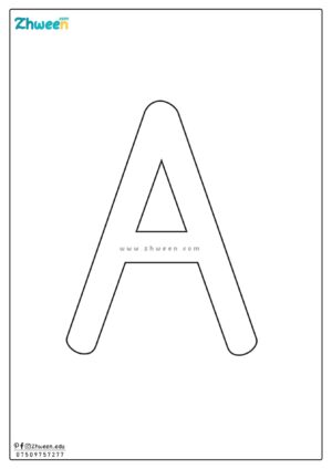 coloring Letters A,B,C,D,E,F